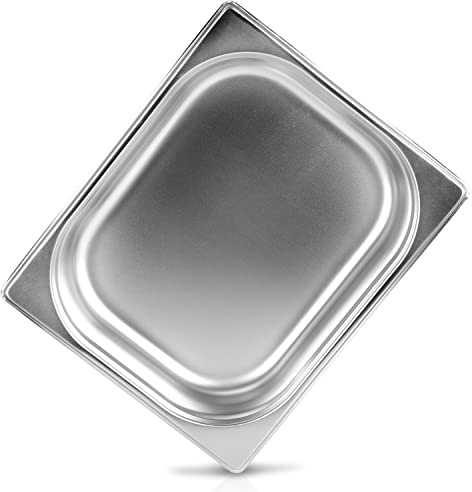 jokobela GN-Behälter : ungelocht : für Gaggenau, Miele, Siemens | Dampfgarer, Edelstahl, für Spülmaschine geeignet, Gastronorm 1/2 (B 32,5 x T 26,5 x H 6,5 cm)