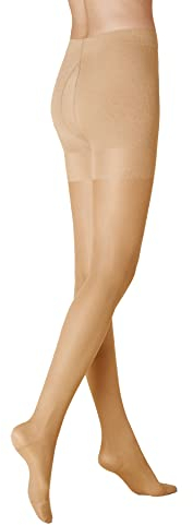 KUNERT Damen Strumpfhosen Fly&Care® 40 Stützklasse III effektive Stützwirkung 40 DEN Cashmere 0540 44-46