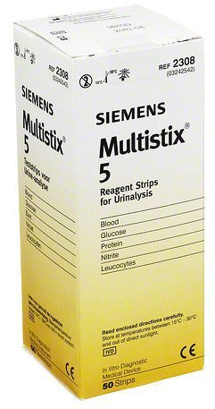 MULTISTIX 5 Teststreifen 50 St Teststreifen by Multistix