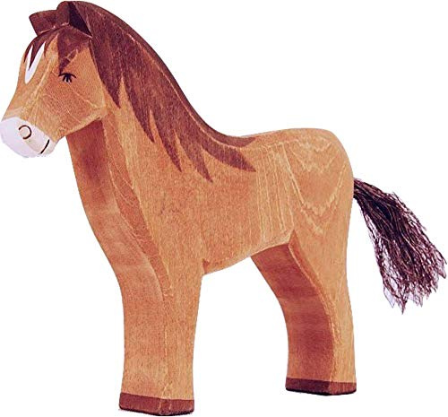 Ostheimer 11112 Pferd braun Höhe 13,5cm