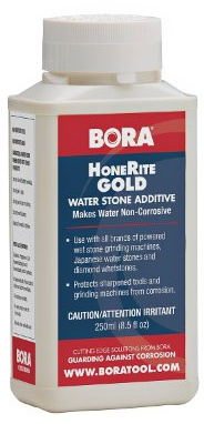 HoneRite Gold STN-HRG250 250ml Honing Solution. The Grinding/Sharpening Additive That is Specifically Formulated to Make Water Non-Corrosive and help protect against Rust