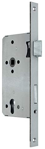 SN-TEC Haustürschloss/Türschloss mit langer Stulp, 65/92/10 PZ mit 24 x 310mm Stulplänge DIN Rechts