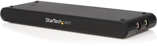 StarTech USBVGADOCK2 Docking Station Universale USB per Laptop con Ethernet Audio VGA