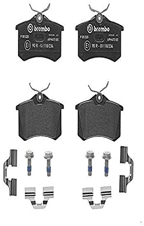 Brembo P85020 Rear Disc Brake Pad - Set of 4
