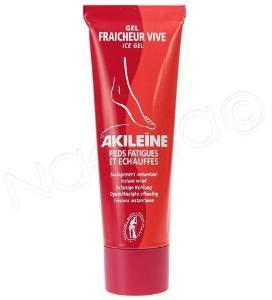 Akileine Gel Fraicheur Vive – müde und warme Füße, 125 ml