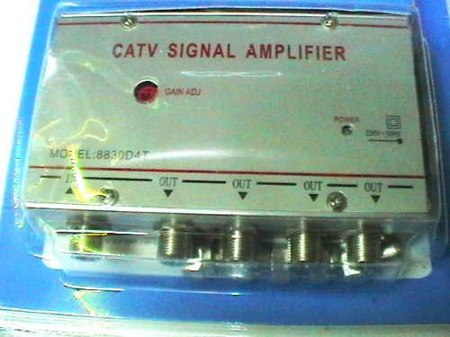 Aumenta Il Segnale Digitale terrestre laddove Serve! - Amplificatore per antenne TV, analogica o Digitale prodigital - Nuovo Modello A 4 USCITE