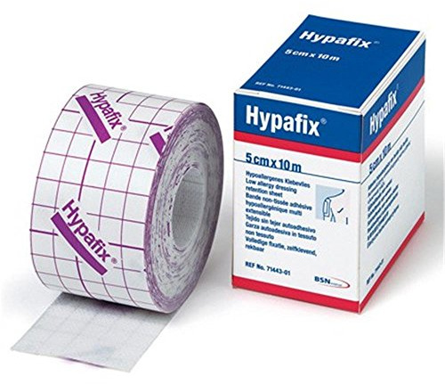 Hypafix - Nastro multiuso estensibile di fissaggio, 5 cm x 10 m