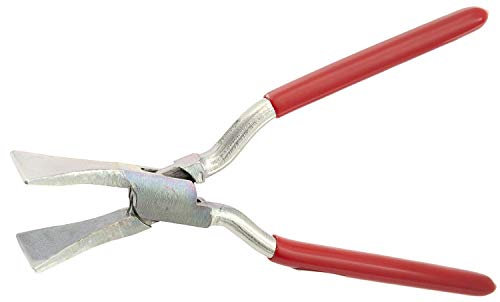 Stubai 282001NR Nirolook Tinsmith's Seaming Pliers Straight with Box Joint, Multi-Colour, 18 mm