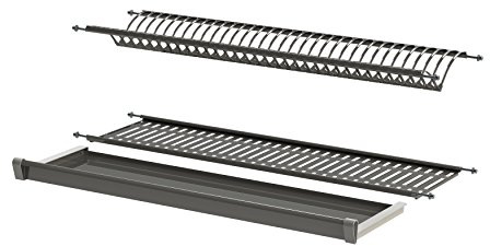 COMPAGNUCCI STORE Escurreplatos en kit de acero estampado para mueble de 80 cm