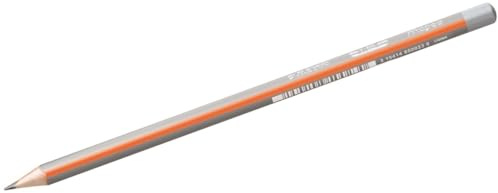 Maped M850023 Bleistift BLACK'PEPS, 2H, hellgrau/orange