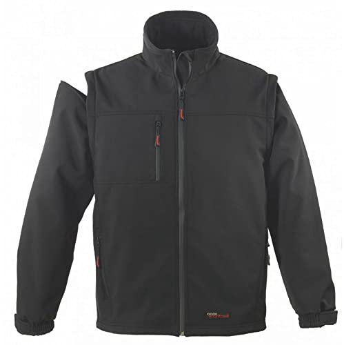 Coverguard - YANG 2 en 1 Veste de travail chaude softshell micropolaire