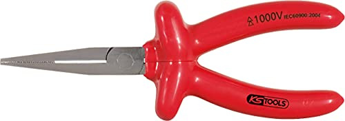 KS Tools 117.1289 CLASSIC 1000V Flachzange, lange Backen, 160mm