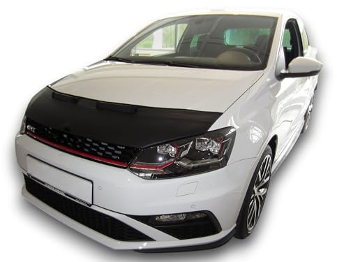 AB-00216 Auto BRA kompatibel mit VW Polo 5 6R 6C Bj. 2009-2017 Haubenbra Steinschlagschutz Tuning Bonnet Bra