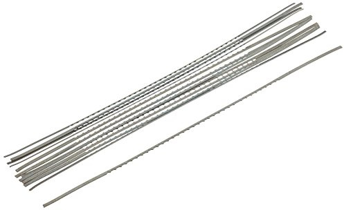 Scheppach Sägeblätter 12 Stück, für Holz Z/Z11 133/1,25/0,45 mm für Dekupiersäge, 88002702
