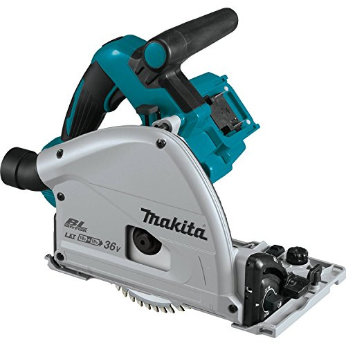 Makita XPS02ZU 18V X2 LXT Lithium-Ion (36V) Brushless Cordless 6-1/2 Plunge Circular Saw, with AWS, Tool Only