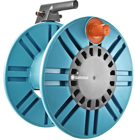 Gardena 2650 164-Foot Wall Mount Removable Garden Hose Reel With Hose Guide