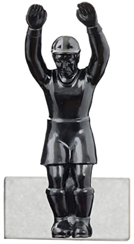 TIPP-KICK Spieler Pro Goalie schwarz Tischfußball-Zubehör | Profi Torwart für Groß & Klein, Fußball-Figur für spannende Matches, Geschenkidee für erfahrene Spieler