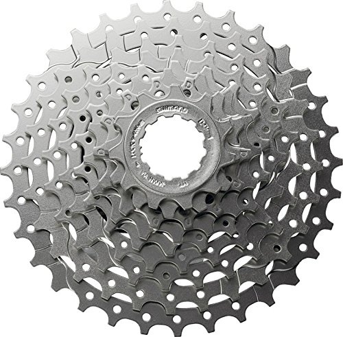 SHIMANO ICSHG509225 'Deore' Shimano Zahnkranz-Kassette 'Deore' CS-HG50, 9-fach (12-13-14-15-17-19-21-23-25), silber (1 Stück)