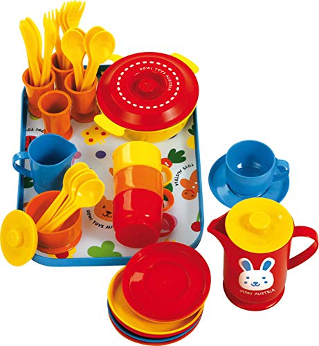 GOWI 454-10 Kaffeeservice Lyon, 40teilig, Küchenspielzeug