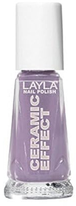Layla Cosméticos 1243R23-043 Cerámica Esmalte de uñas Efecto - reglas lila, 1er Pack (1 x 0:01 l)