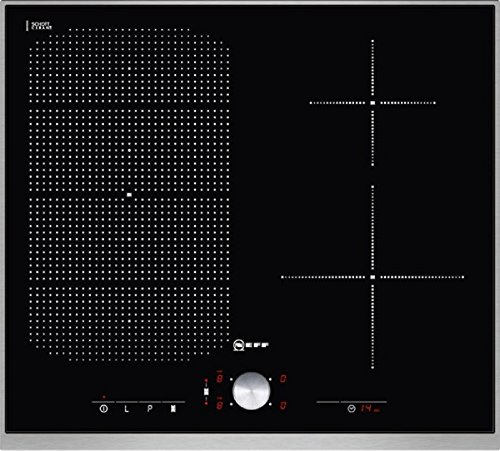 NEFF TT 5453 N Plaque de cuisson électrique, vitrocéramique, 60,6 cm, 4 foyers à induction, noire