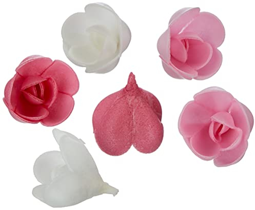 Scrapcooking 2264 Décos Azymes Lot de 6 Roses Ingrédients Multicolore 8 x 9,5 x 9,5 cm