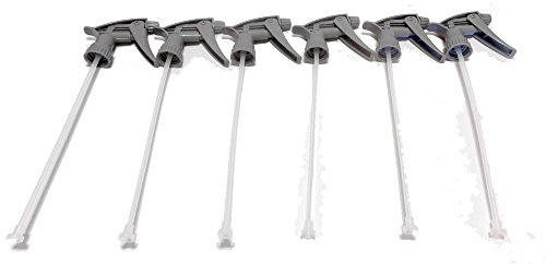 Tolco 28Mm Gray Chemical Resistant Spray Head 9-1/4 Dip Tube (6-Pack)