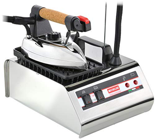 MICHELINI Donna Avantgarde - Ferro da Stiro con Caldaia con Caldaia Separata 1700 Watt Colore Grigio