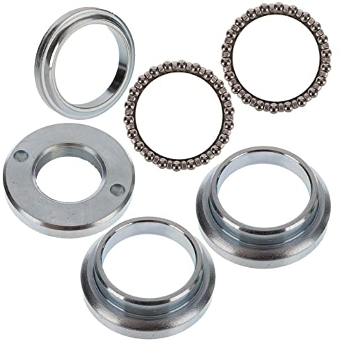 Lenkungslagersatz (6-teilig) Schwalbe KR51/1, KR51/2 Set - Lenkkopflager - | MZA Nummer 12880, Simson Nummer 021B-001 kompatibel mit Simson Schwalbe KR 51/1K Baujahr 1974-1980