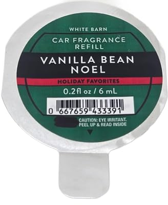 Bath & Body Works Scentportable Fragrance Refill Disc Vanilla Bean Noel