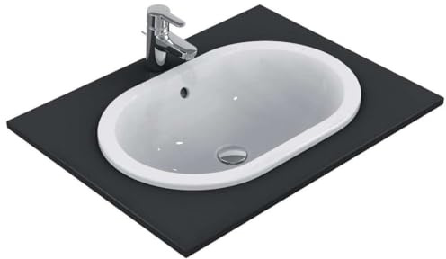 Ideal Standard E504901 CONNECT Lavabo 620 mm da incasso soprapiano - Bianco