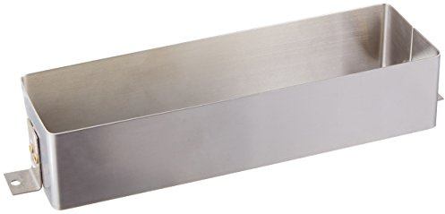 Baldwin 0050.324 Letter Box Sleeve, Satin Stainless Steel