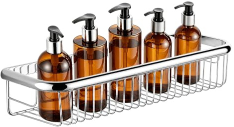 Beelee Messing Ablagen mit Küchenspeicher Organisator Badezimmer Duschen Aufbewahrungskorb Ablage für die Dusche