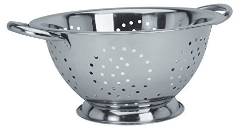 Equinox Passoire INOX Colador, Acero Inoxidable, Gris, 29.8x10.5x24 cm