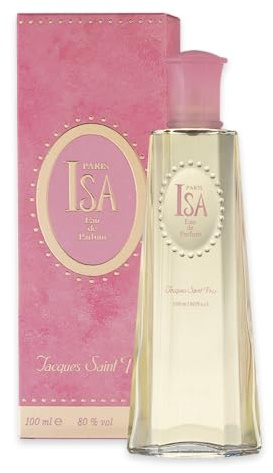 JACQUES SAINT PRÉS - Eau de Parfum Isa - Floral - Parfum Femme - Vaporisateur - Made in France - 100 ml