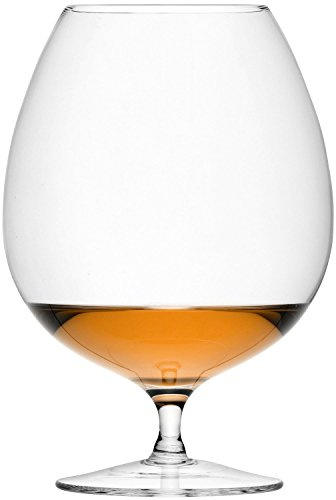 LSA International Copas de Licor, Transparente, 900ml, Paquete de 2