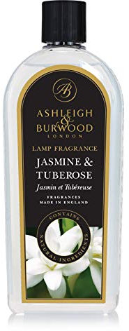 Ashleigh & Burwood | Jasmine and Tuberose Lamp Fragrance | 1000 ml | Made in The UK | Floral Scent