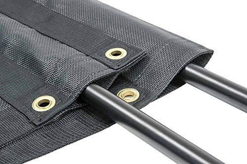 Mytee Products 6' x 14' Dump Truck Vinyl Coated Mesh Tarps Cover with 5 Inch 18oz Double Pocket
