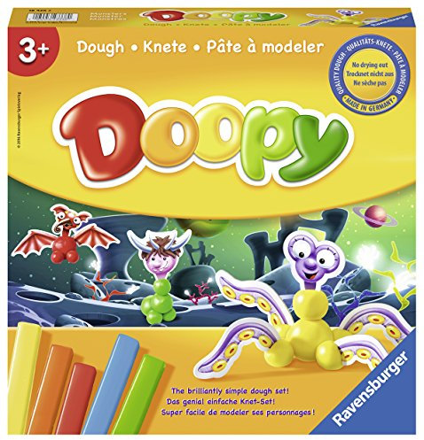 Ravensburger 18426 - Kinderknete, Doopy Monsters, bunt