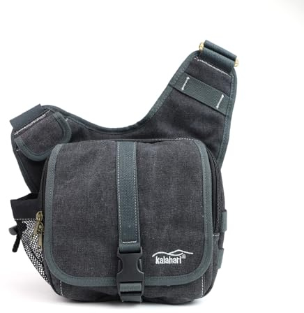 Kalahari K-51 Kikao Canvas Fototasche schwarz