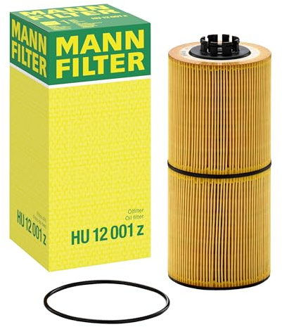 MANN-FILTER, HU 12 001 z Ölfilter | Für LKW, Busse, Hohe Filtrationsleistung, Optimaler Motorschutz, Hochwertige Dichtung, Echte OE-Technologie