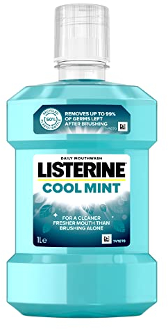 Listerine Mentol Mundspülung, 1- er Pack (1 x 1L)
