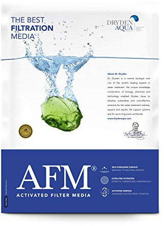 Dryden Aqua Filtre activé AFM - Verre filtrant Grade 1