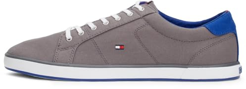 Tommy Hilfiger H2285arlow 1d Fm0fm00596, Sneaker Uomo, Grigio Steel Grey, 42 EU