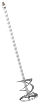 Collomix COWK120M14-N Rührer, Typ FM, Mischer Verbindung M14, Paddel Durchmesser 120 mm, Edelstahl