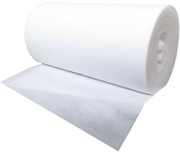 pemmiproducts Volumenvlies 150g/m², 1,50 m x 2 m, ca. 15 mm dick, 100% Polyester, Patchworkvlies, Polstervlies, Vliesstoff, Polsterwatte, Watte