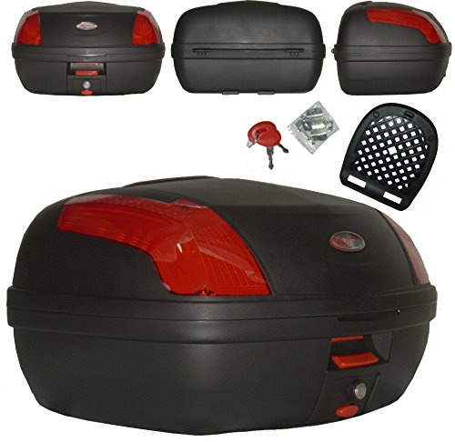 A-Pro Top Case Box 46 LT Universal Quick Rlease Motorcycle Scooter Luggage