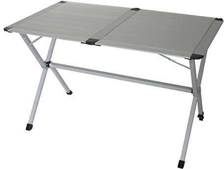 Euro Trail Tische Aluminium Rolltisch St Pierre M 110 x 70 cm Höhe, 71786