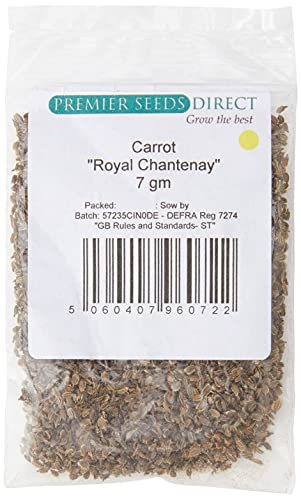 PREMIER SEEDS DIRECT - Carrot - Royal CHANTENAY -4 Grams