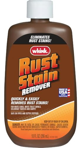 Whink 1281 10OZ Rust/Stain Remover, 10 oz, 10 Ounce